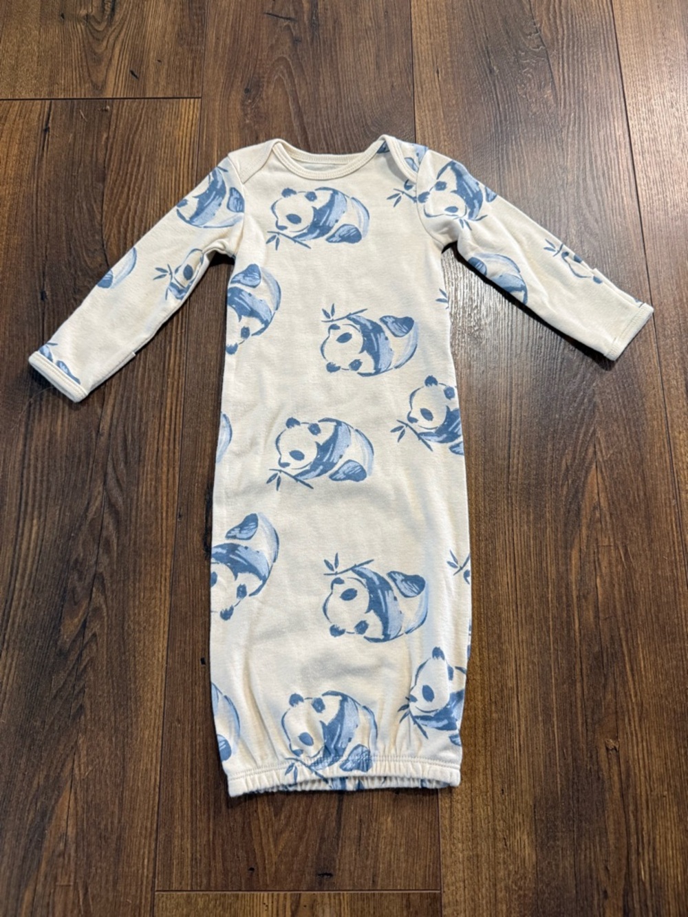 Carter’s Newborn Baby Unisex Sleeper Gown Blue Panda Print